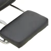 Manager&#039;s office chair with footrest Zanci pakoworld black pu 70x66x112-120cm
