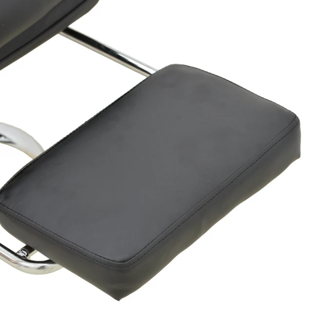 Manager&#039;s office chair with footrest Zanci pakoworld black pu 70x66x112-120cm