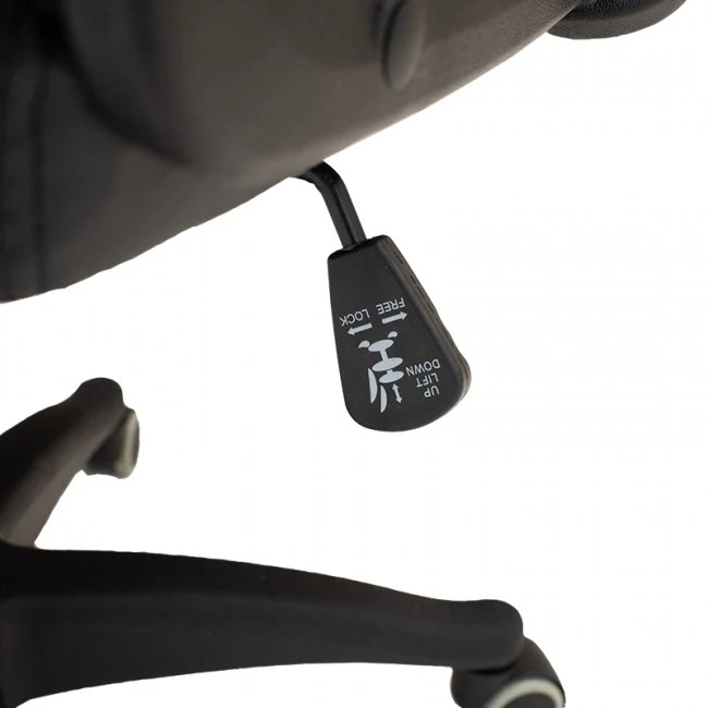 Manager office chair Roby pakoworld with PU in black colour