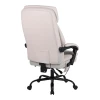 Sedici pakoworld director&#039;s office chair with massage mechanism - pu beige 72x63x115-123cm