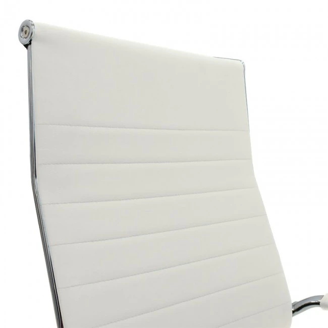 Manager office chair Valter pakoworld white pu 55.5x58x108cm