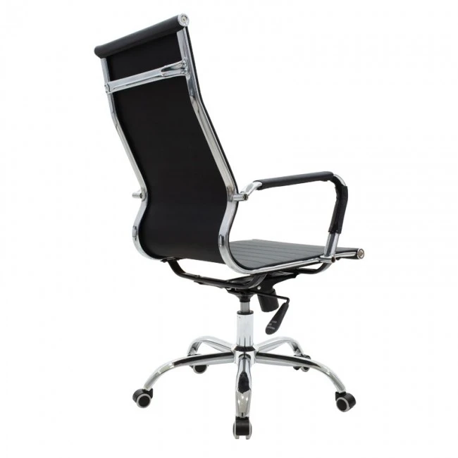 Manager office chair Valter pakoworld black pu 55.5x58x108cm