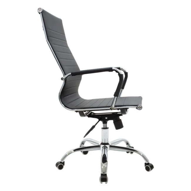 Manager office chair Valter pakoworld black pu 55.5x58x108cm