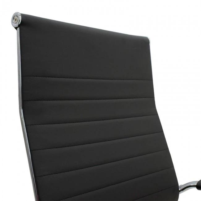Manager office chair Valter pakoworld black pu 55.5x58x108cm