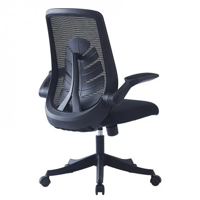 Office chair Enrich pakoworld with fabric mesh in black colour