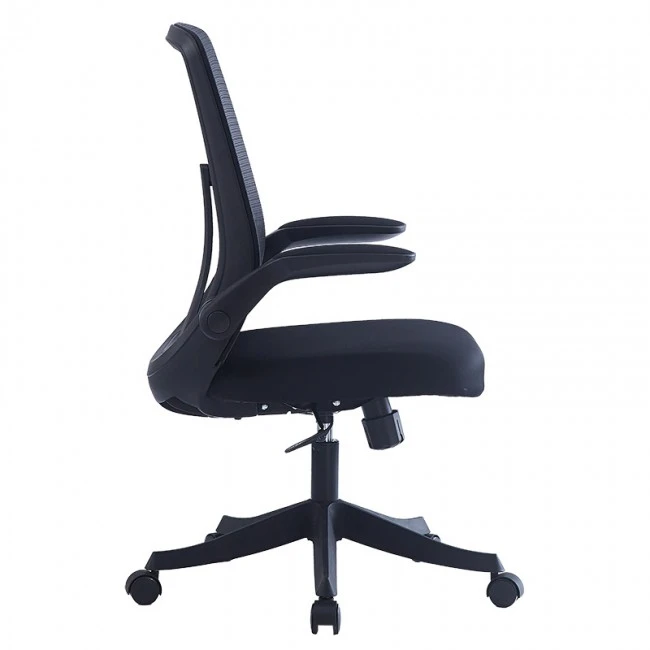 Office chair Enrich pakoworld with fabric mesh in black colour