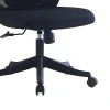 Office chair Enrich pakoworld with fabric mesh in black colour