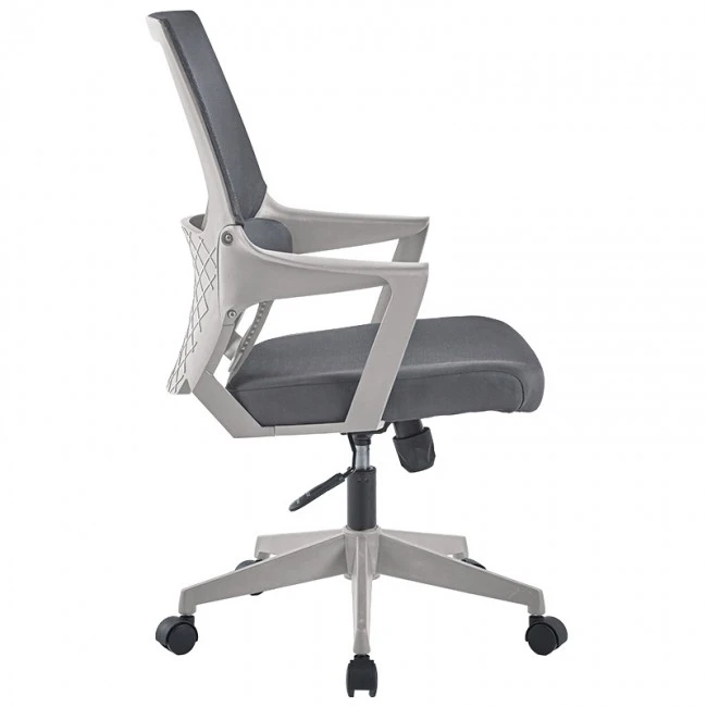 Office chair Fragrant pakoworld with fabric mesh in grey colour