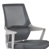 Office chair Fragrant pakoworld with fabric mesh in grey colour