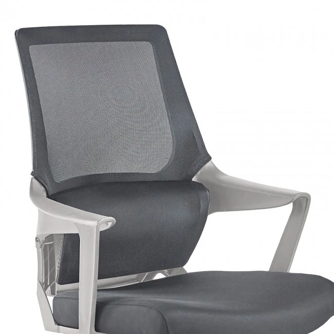 Office chair Fragrant pakoworld with fabric mesh in grey colour