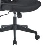 Office chair Fragrant pakoworld with fabric mesh in black colour
