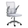 Work chair manager Annalise pakoworld mesh grey 57χ53χ100cm