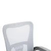 Work chair manager Annalise pakoworld mesh grey 57χ53χ100cm