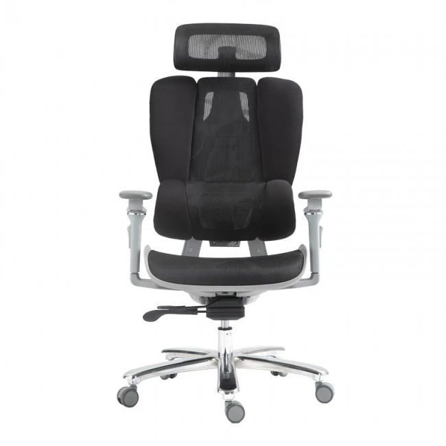 Work chair manager Chocky pakoworld black mesh 68x69x120cm