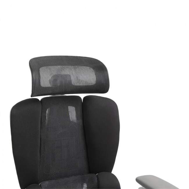 Work chair manager Chocky pakoworld black mesh 68x69x120cm