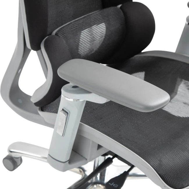 Work chair manager Chocky pakoworld black mesh 68x69x120cm