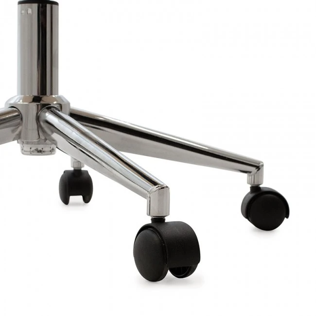 Manager office chair Fern pakoworld with black pu - walnut wood