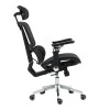 Work chair manager Jeffer pakoworld mesh in black color 67x62x115-125cm