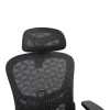 Work chair manager Mergi pakoworld black mesh 62x63x120cm