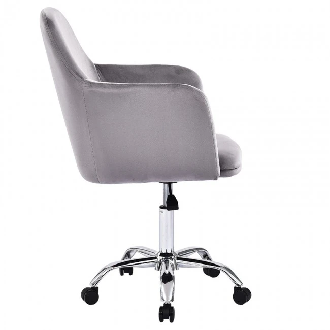 Office chair Xever pakoworld velvet grey