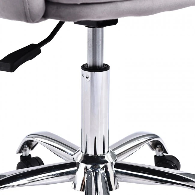 Office chair Xever pakoworld velvet grey