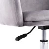 Office chair Xever pakoworld velvet grey