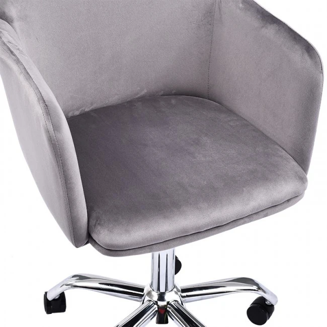 Office chair Xever pakoworld velvet grey
