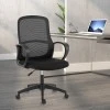 Office chair Zuena pakoworld in black color
