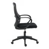 Office chair Zuena pakoworld in black color