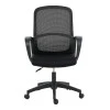Office chair Zuena pakoworld in black color
