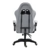 Gaming office chair Gline pakoworld black-gray fabric black pp 60x59x118cm