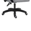 Gaming office chair Gline pakoworld black-gray fabric black pp 60x59x118cm
