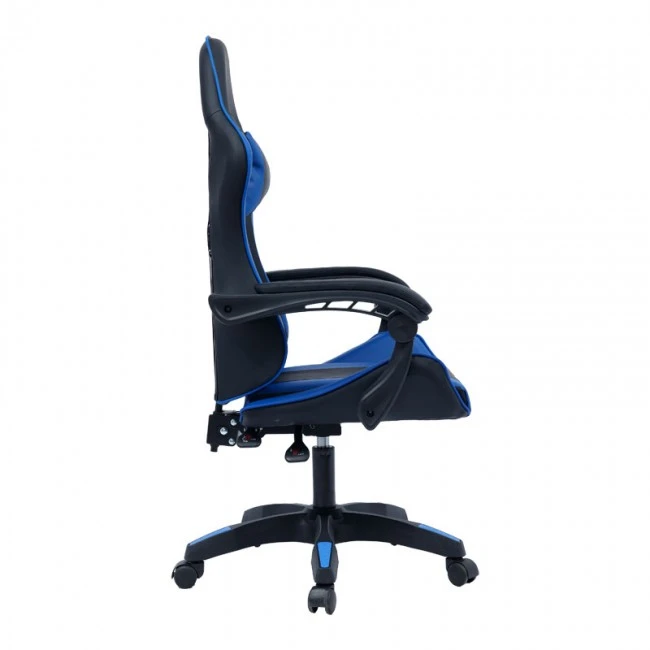 Office Gaming chair William pakoworld PU black-blue