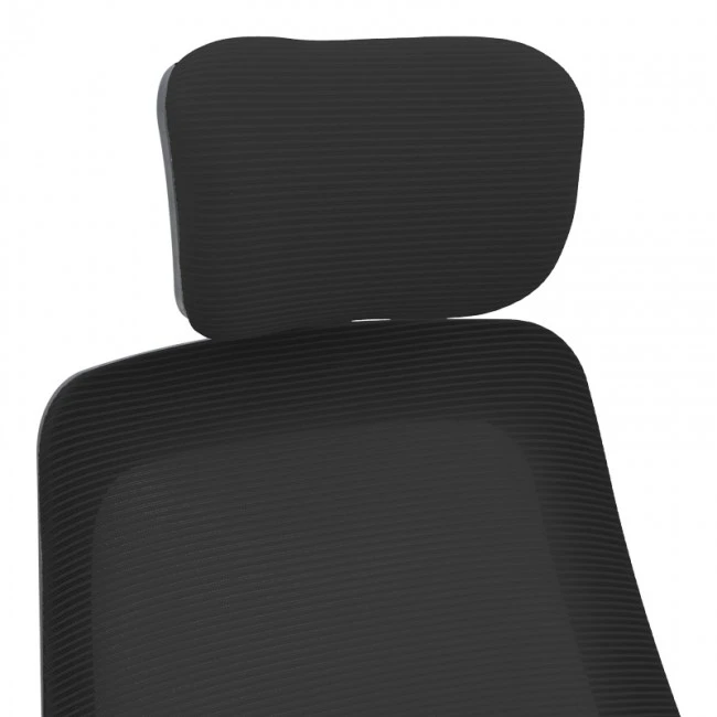 Office chair Peja pakoworld fabric mesh black 58x60x107-117cm