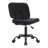 Office chair Sedia pakoworld pu black 50x50x75-85cm