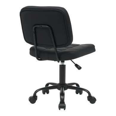 Office chair Sedia pakoworld pu black 50x50x75-85cm