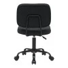 Office chair Sedia pakoworld pu black 50x50x75-85cm