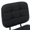 Office chair Sedia pakoworld pu black 50x50x75-85cm