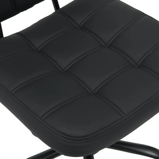 Office chair Sedia pakoworld pu black 50x50x75-85cm