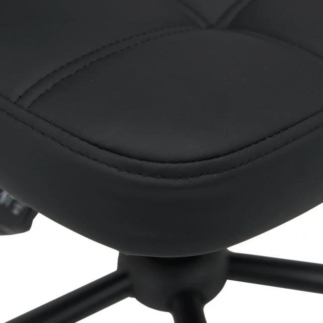 Office chair Sedia pakoworld pu black 50x50x75-85cm