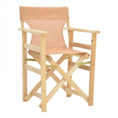Director&#039;s armchair frame Kompa pakoworld solid beech wood inpainted wood color 56.5x54x88cm
