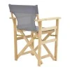 Director&#039;s armchair frame Kompa pakoworld solid beech wood inpainted wood color 56.5x54x88cm