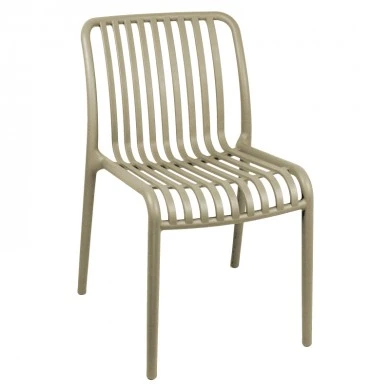 Zoi pakoworld pp chair in cappuccino shade 42x58x79cm