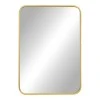 Mirror Classy Inart gold aluminum 50x2.5x80cm
