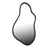 Καθρέπτης Decorde Inart ξύλο σε μαύρη απόχρωση 90x3.5x150εκ