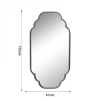 Mirror Farous Inart gold  metallic 61x3x122cm