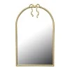Mirror Frensia Inart wood in gold color 58x3x93cm
