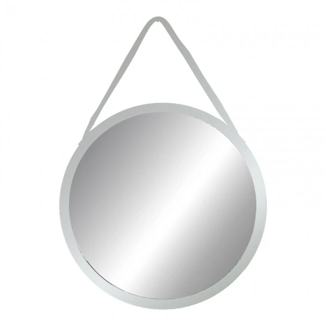 Hanging mirror Hangie Inart silver-black pp D76x3cm