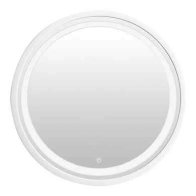 Mirror Led Goslyn Inart in white shade D55.4x4.5cm