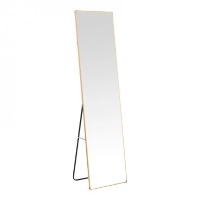 Moira pakoworld aluminum mirror in gold shade 40x28x150cm